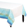 Oh Baby Blue Plastic Table Cover