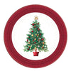 Oh Christmas Tree Round Plates, 7"