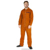 Orange Jumpsuit Lg 42-44 Adult Costume