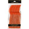 Orange Peel Plastic Forks 20 Count