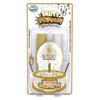 Party Popper Candle - Silver & Gold