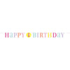 Pink Dots 1St Birthday Letter Banner, 6 Ft