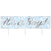 Plastic Jumbo It's A Boy! Yard Sign