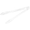 Plastic Salad Tongs - Clear