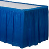 Plastic Table Skirt - Bright Royal Blue 21'