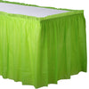 Plastic Table Skirt - Kiwi 21'