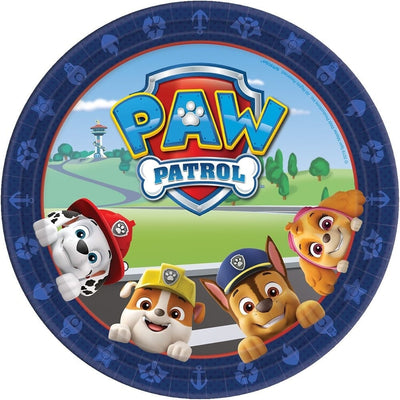 Paw Patrol Tm Adventures Round Plates, 9"