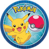 Pokemon Tm Round Plates, 7"