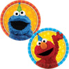 Sesame Street Assorted Round Plates, 7"