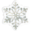 Snowflake Shaped Plates, 10 1/2"