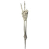 Prop - Skeleton Peace Lawn Stake 18.5"