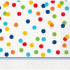 Rainbow Polka Dots Beverage Napkins, 16 Count