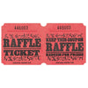 Red Raffle Ticket Roll - 1000 Per Roll