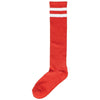 Red Stripe Knee Socks