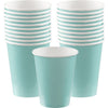 Robin's-Egg Blue Paper Cups, 9Oz.