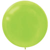 Round Latex Balloons - 24" Kiwi, 25 Count