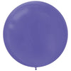 Round Latex Balloons - 24" New Purple, 25 Count