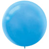 Round Latex Balloons - 24" Powder Blue, 25 Count