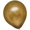 Satin Luxe Latex Balloon, Bulk- Gold Sateen