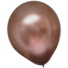 Satin Luxe Latex Balloon, Bulk- Rose Copper