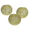 Sequin Lanterns Gold