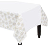 Shining Snow Paper Table Cover