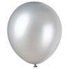 Silver 12" Balloons