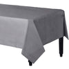 Silver ReCountangular Plastic Table Cover, 54" X 108"