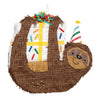 Sloth Shaped Drum Pinata