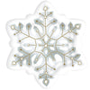 Snowflake Shaped Plates, 10 1/2"