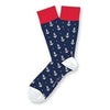 Socks - Two Left Feet S/M Anchors Away
