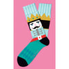 Socks - Two Left Feet S/M Xm Nut Crcker