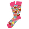 Socks - Two Left Feet S/M Go Nuts 4 Donuts