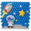 Space Latex & Foil Balloon Back Drop Kit, Air-Filled