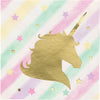 Sparkle Unicorn Beverage Napkins