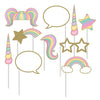 Sparkle Unicorn Photo Booth Props