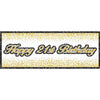 Sparkling 21St Birthday Vinyl Banner