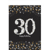 Sparkling Celebration 30Th Birthday Plastic Table Cover