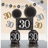 Sparkling Celebration 30Th Birthday Room Decorating Kit