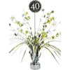 Sparkling Celebration 40Th Birthday Spray Centerpiece