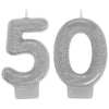 Sparkling Celebration 50Th Birthday Numeral Candles