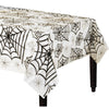 Spider Web Plastic Table Cover - Clear