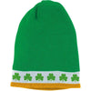 St. Patrick's Day Skull Cap