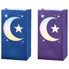 Star And Moon Luminary Bags