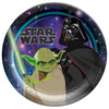 Star Wars Galaxy Of Adventures 9" Round Plates