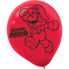 Super Mario Brothers Tm Printed Latex Balloons