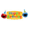 Super Shape Foil Balloon Sesame Street Birthday