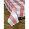 Table Cover - Classic Plaid Big Block Red