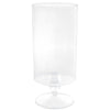 Tall Cylinder Plastic Jar - Clear