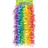 Tinsel Flower Lei, 6 Count.